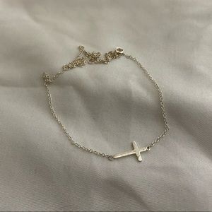 Silver Cross Necklace